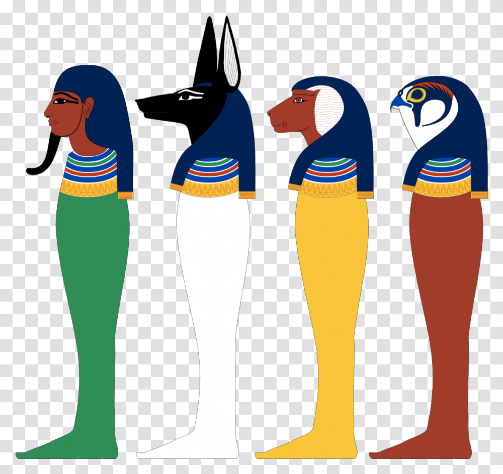 Clip Art Clipart Of Pharaoh Carrying His Dead Son Sons Of Horus Egypt, Label, Face, Pants Transparent Png