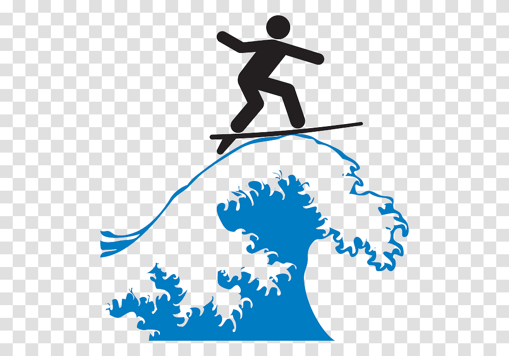 Clip Art Clipart Surfer, Nature, Outdoors, Person, Sea Transparent Png