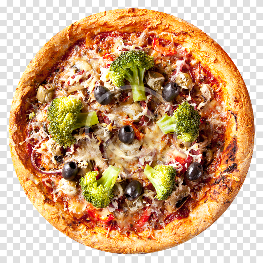 Clip Art Cold Cheese Pizza Picca, Food, Plant, Vegetable, Broccoli Transparent Png