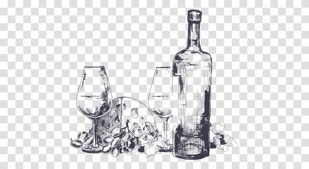 Clip Art Collection Free Bottle Drawing, Liquor, Alcohol, Beverage, Drink Transparent Png