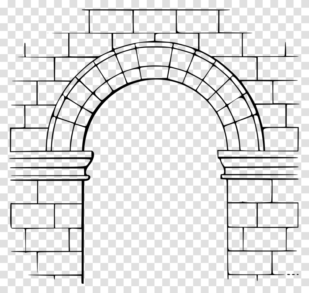 Clip Art Collection Of Free Arched Arch Clipart, Gray, World Of Warcraft Transparent Png