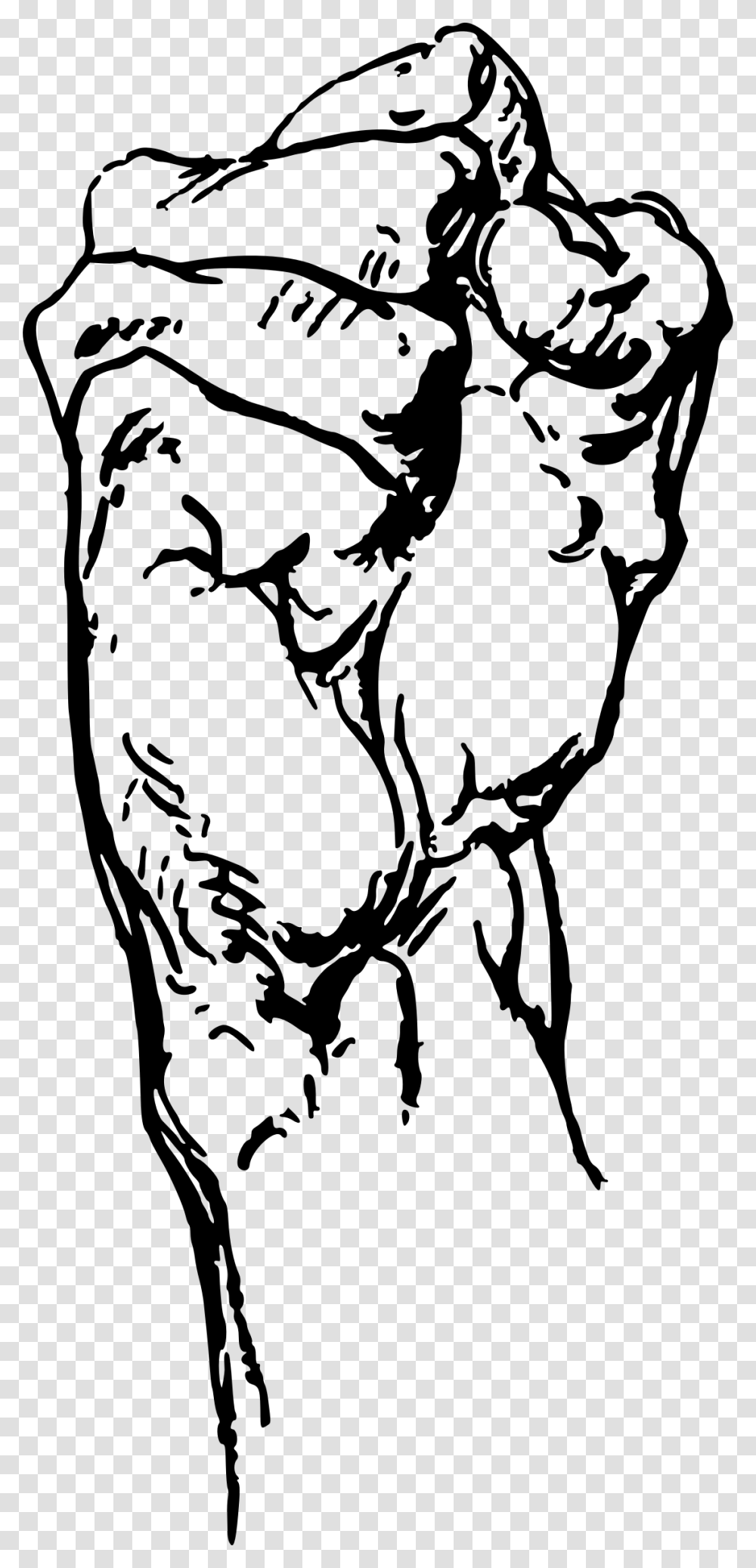 Clip Art Collection Of Free Drawing George Bridgman Constructive Anatomy, Gray, World Of Warcraft Transparent Png