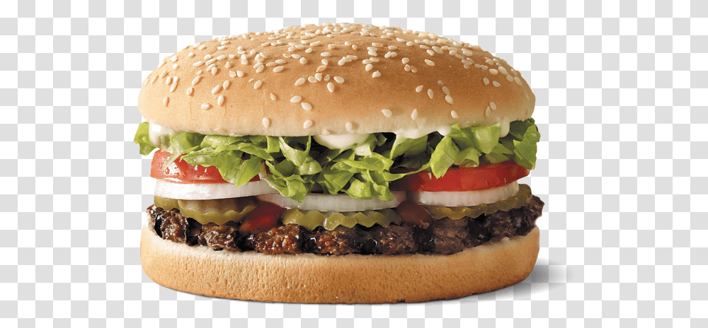 Clip Art Collection Of Free Good Mcdonalds Burger Vs Burger King Burger, Food Transparent Png