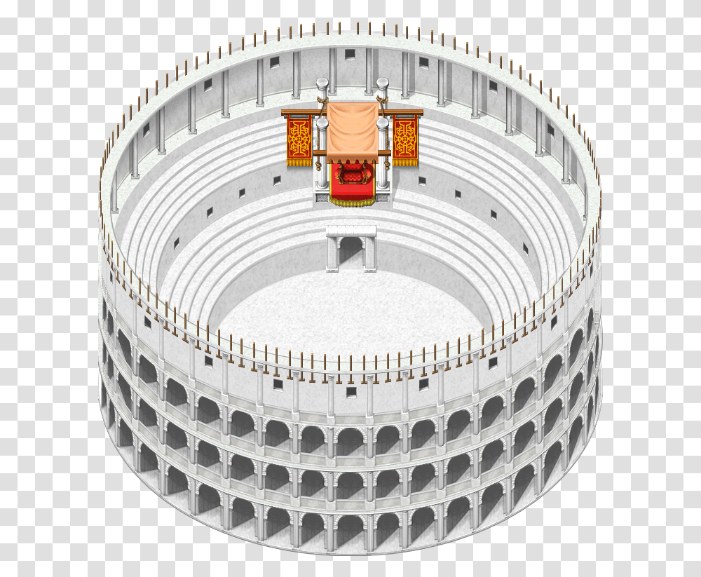 Clip Art Colosseum Aerial View, Building, Staircase, Architecture, Arena Transparent Png