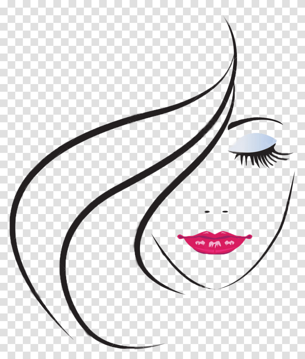 Clip Art Cosmetics Openclipart Beauty Vector Graphics Women Face On Cake, Bow, Mouth, Whip, Teeth Transparent Png