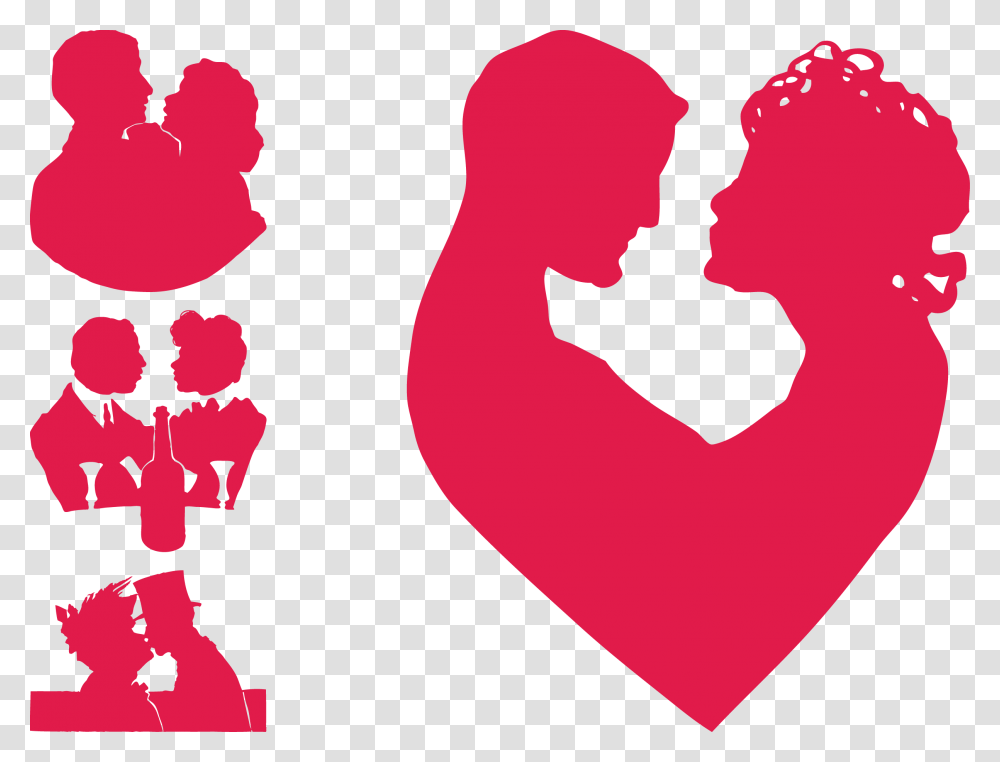 Clip Art Couples Silhouette Love Clip Art Silhouette Of Love Couples, Person, Hand Transparent Png