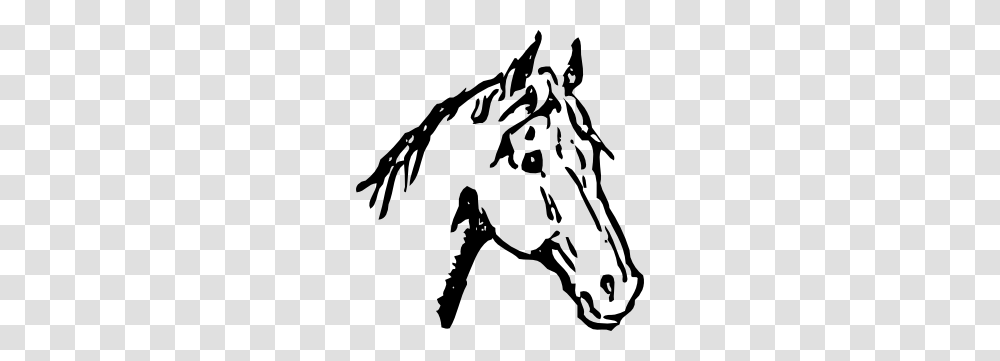 Clip Art Cowboys Horseback Horse Head Clip Art, Silhouette, Stencil, Mammal, Animal Transparent Png