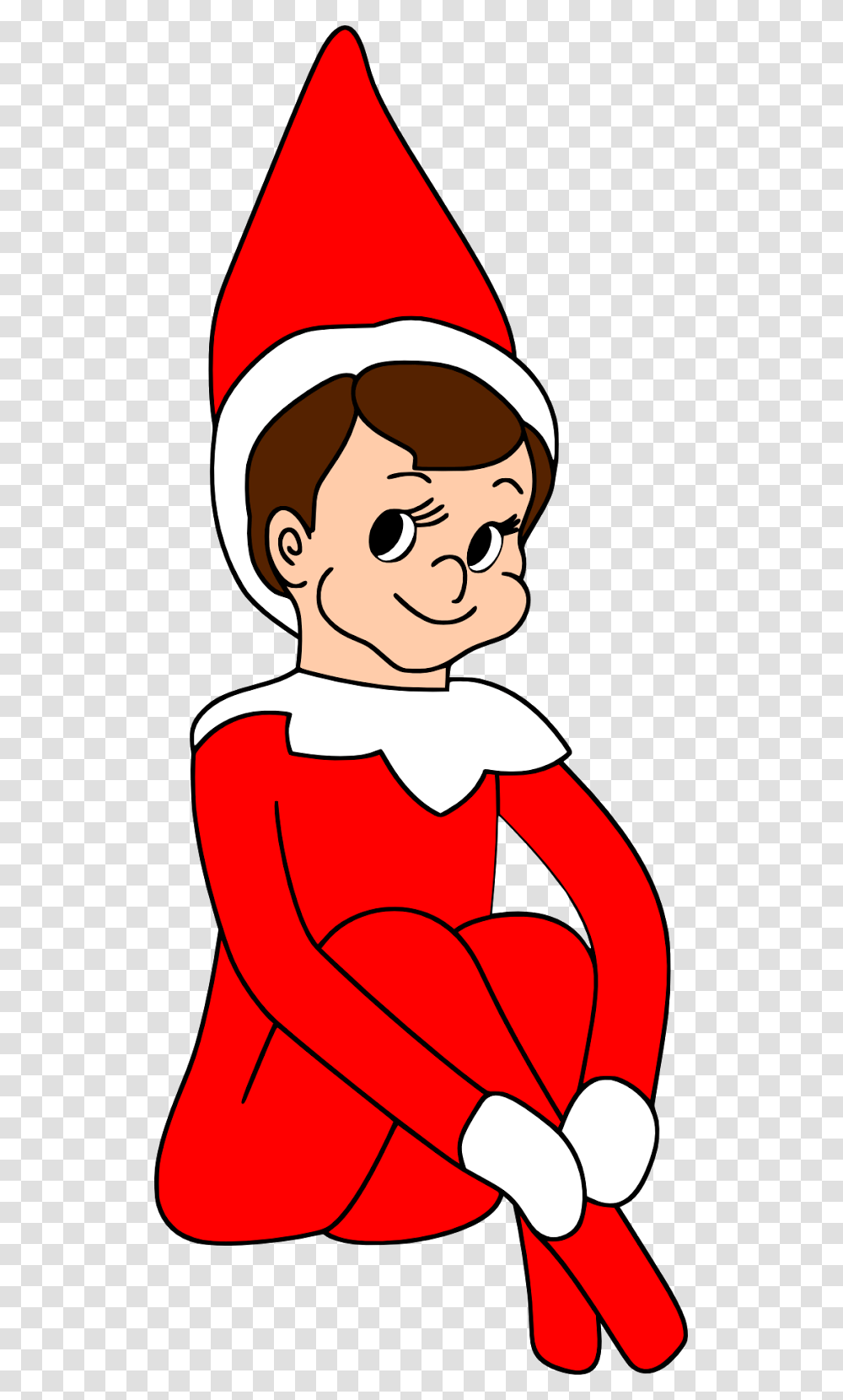 Clip Art Crafting With Meek The Elf On The Shelf Clipart, Person, Human, Face, Female Transparent Png