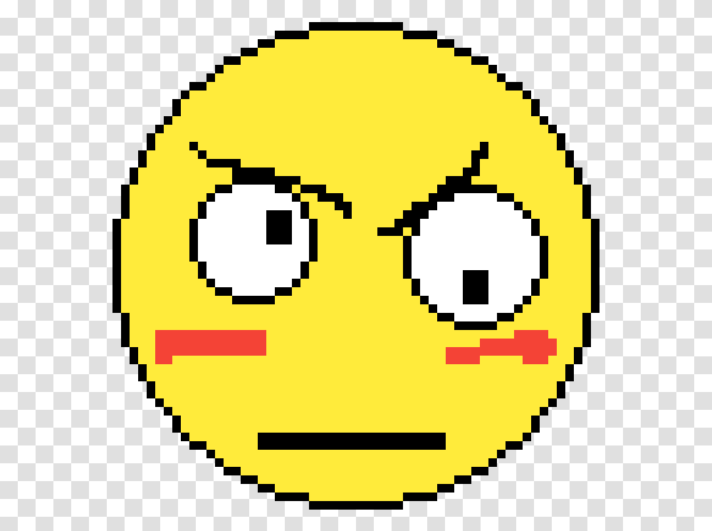 Clip Art Creative Emojis Cookie Pixel Art Gif, Pac Man, Rug, Nuclear Transparent Png