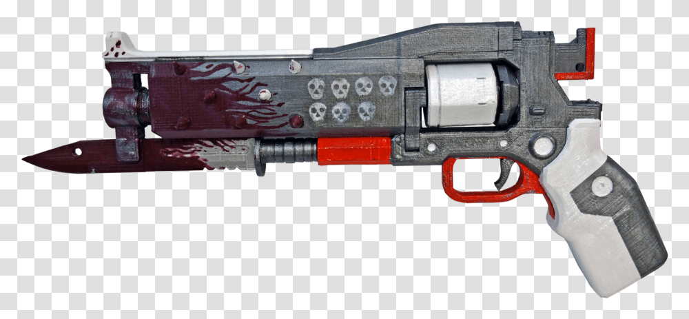 Clip Art Crimson Replica Designedby D Destiny 2 Weapon, Gun, Weaponry, Handgun, Shotgun Transparent Png