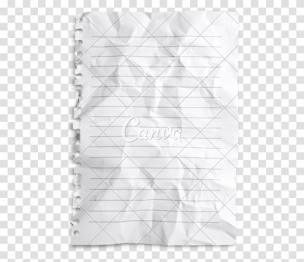 Clip Art Crumpled Lined Paper, Page, Tool, Handsaw Transparent Png