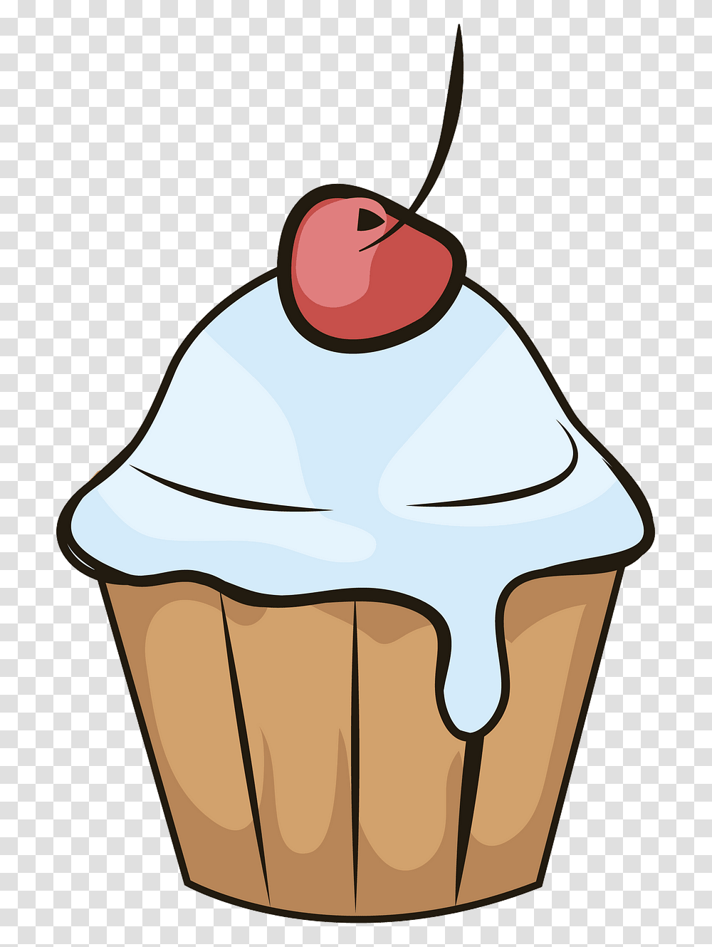 Clip Art, Cupcake, Cream, Dessert, Food Transparent Png