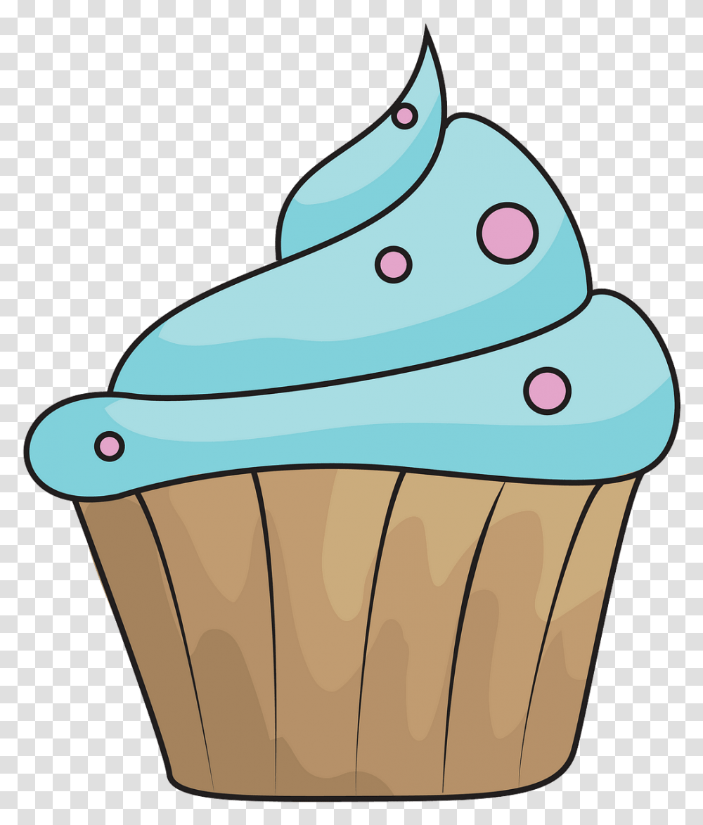 Clip Art, Cupcake, Cream, Dessert, Food Transparent Png