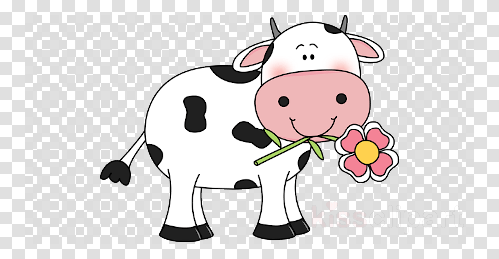 Clip Art Cute Cow, Mammal, Animal, Cattle, Bear Transparent Png