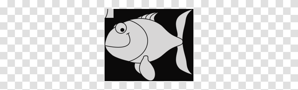 Clip Art Cute Fish Clip Art Black And White, Animal, Sea Life, Mullet Fish Transparent Png