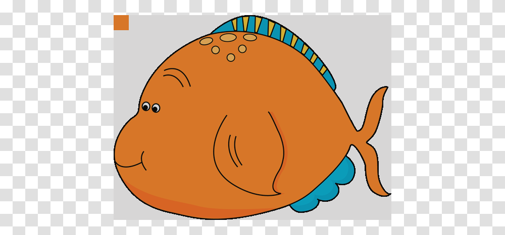 Clip Art Cute Orange Fish, Animal, Sea Life, Clam, Seashell Transparent Png
