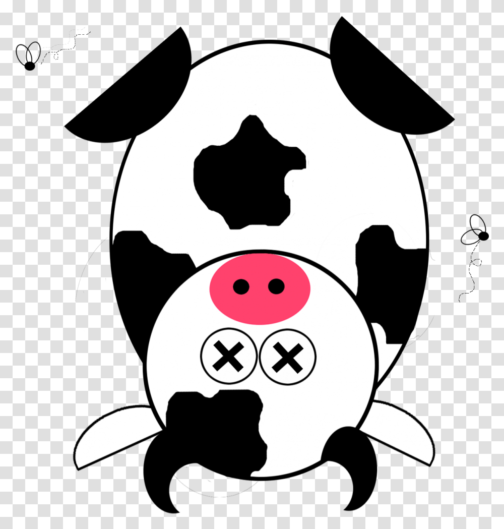 Clip Art Dead Rat Clip Art Dead Cow, Stencil, Pig, Mammal, Animal Transparent Png