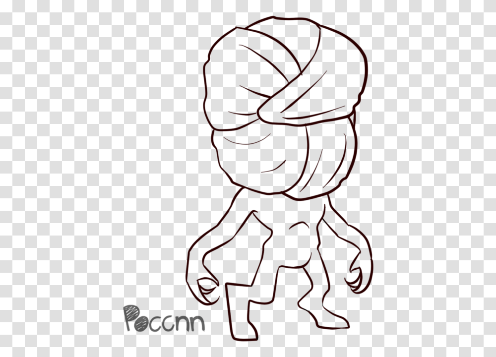 Clip Art Demogorgon Drawing Drawing Outline Stranger Things, Person, Silhouette Transparent Png