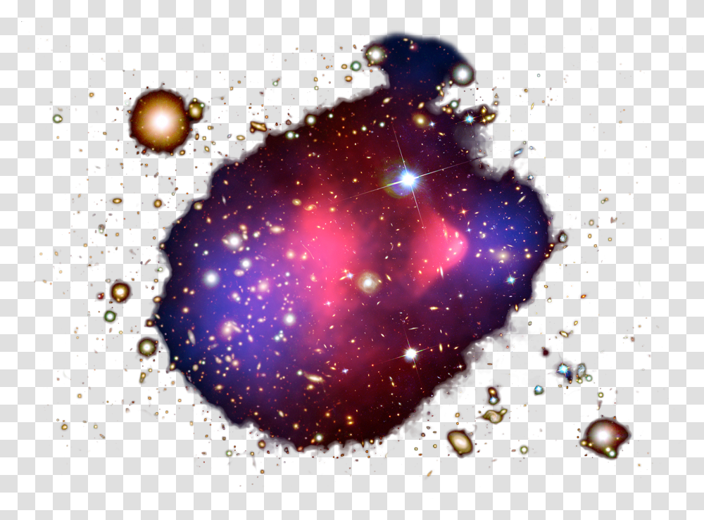 Clip Art Desenho Galaxia Bullet Cluster 1e 0657, Outer Space, Astronomy, Universe, Nebula Transparent Png