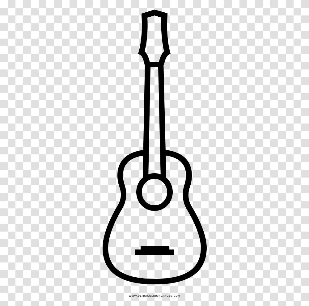 Clip Art Desenho Violao Guitarra Electrica Para Colorear, Gray, World Of Warcraft Transparent Png