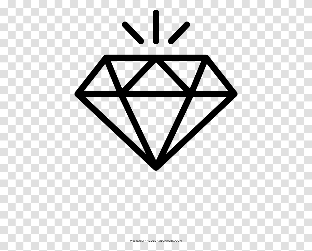 Clip Art Diamante Para Colorir Ultra Gold Diamond Clipart, Gray, World Of Warcraft Transparent Png