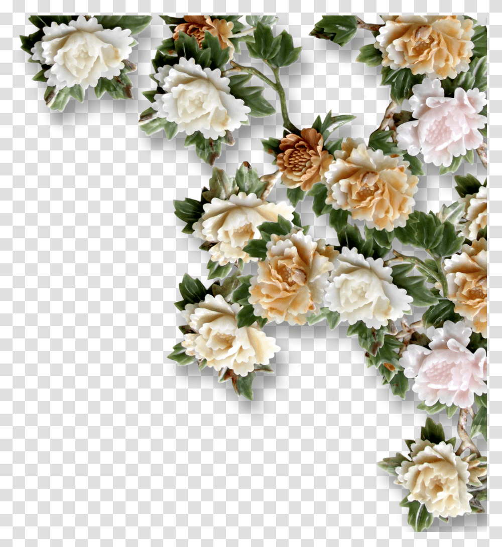 Clip Art Dise O Floral Icono Garden Roses, Plant, Flower, Blossom, Carnation Transparent Png