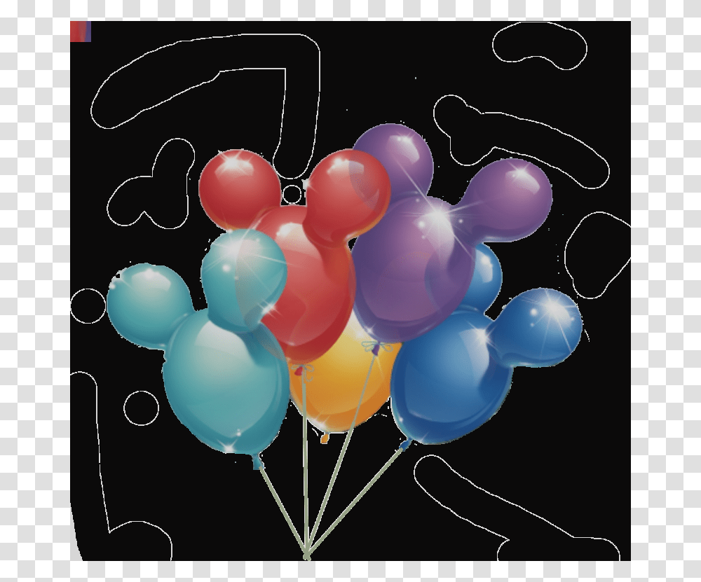 Clip Art Disney Mickey Balloons Clipart Transparent Png