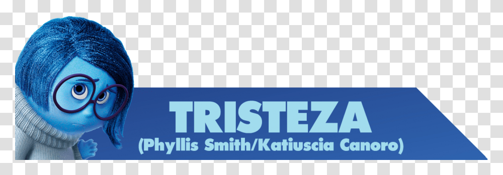 Clip Art Divertida Mente Tristeza Banner, Person, Logo Transparent Png