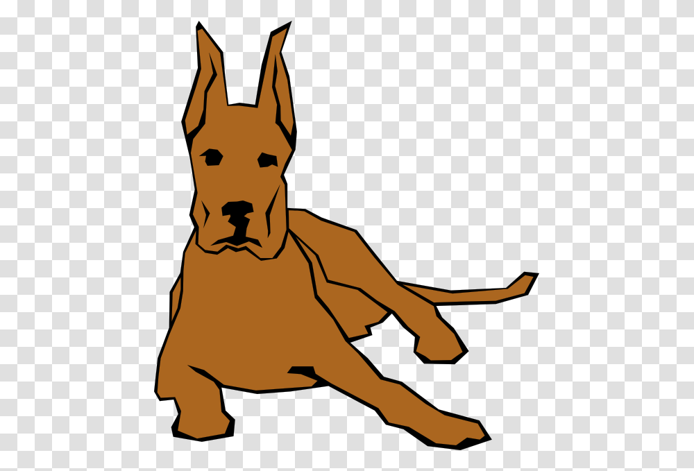 Clip Art Dog Simple Drawing Openclipart, Mammal, Animal, Wildlife Transparent Png