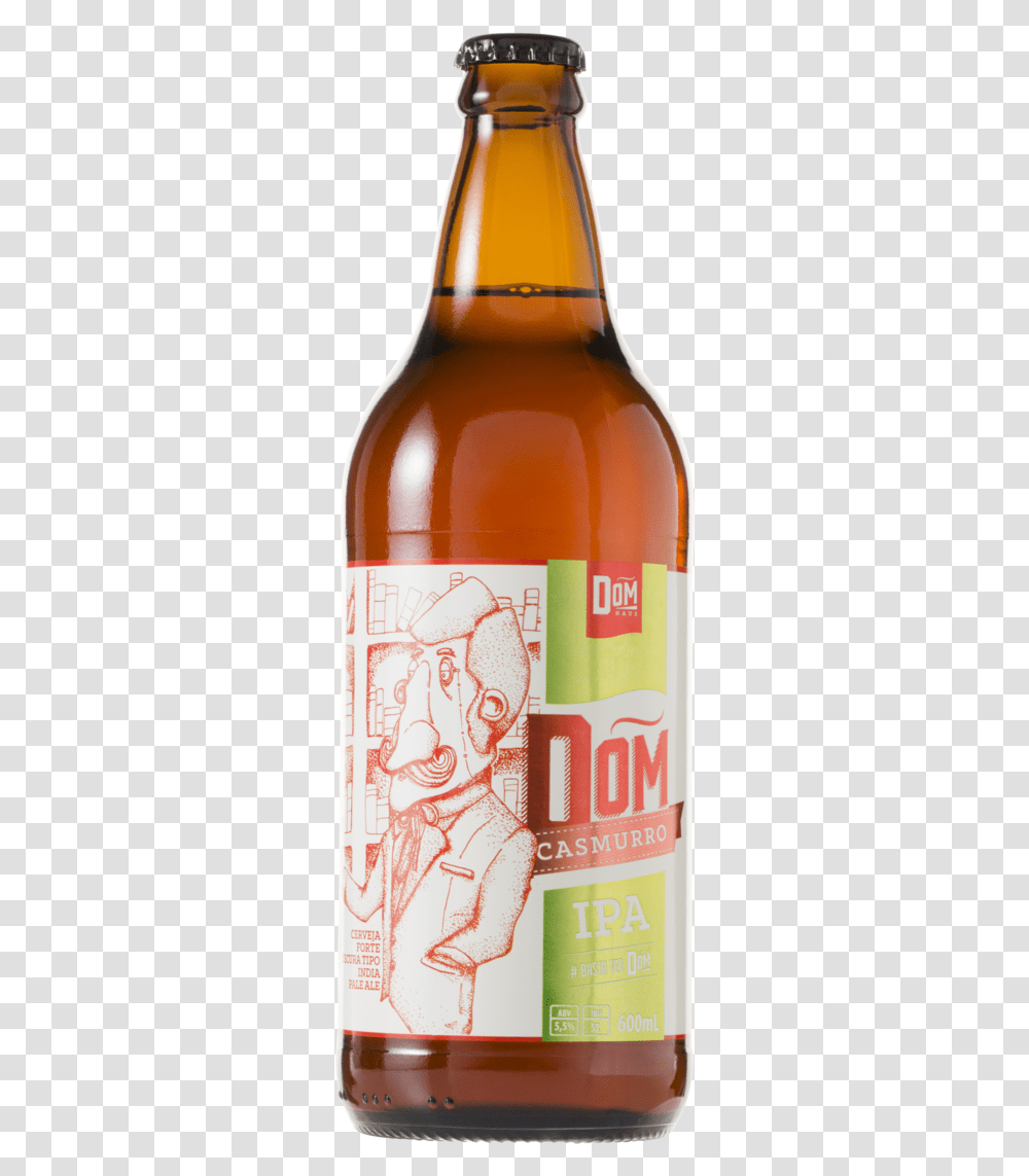 Clip Art Dom Casmurro Ipa Ml Beer Bottle, Alcohol, Beverage, Drink, Label Transparent Png