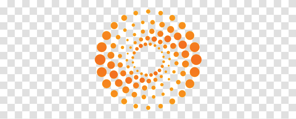 Clip Art Dots Logos Orange Dots Circle Logo, Pattern, Fractal, Ornament, Rug Transparent Png
