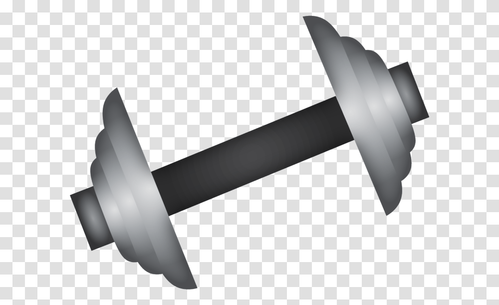 Clip Art Dumbbell Emoji Work Out Emoji, Hammer, Tool, Mallet, Blade Transparent Png