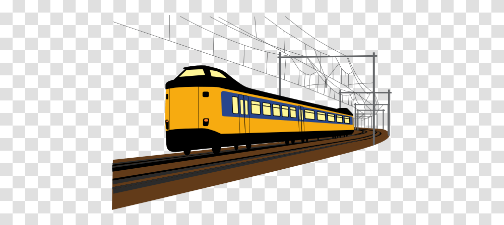 Clip Art Dutch Train June, Vehicle, Transportation, Railway, Train Track Transparent Png