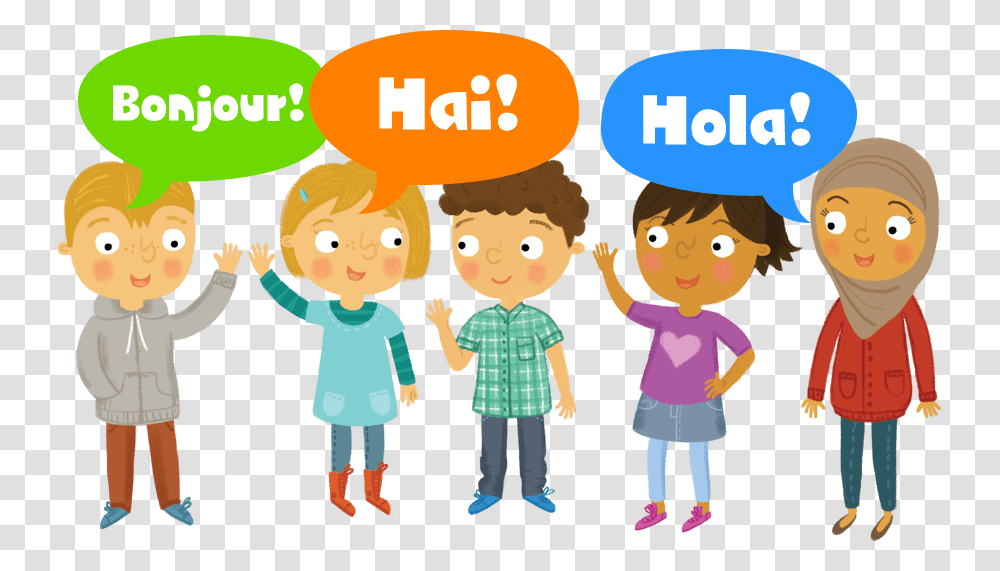 Clip Art Each Other Clip Greeting Children Clipart, Person, Human, People, Female Transparent Png