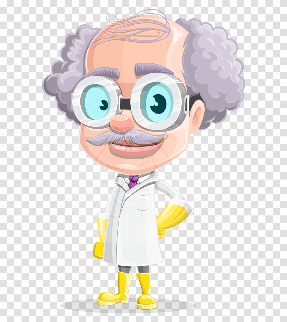 Clip Art Earl Crazy Curls Vector Adobe Character Animator Lego Puppet, Scientist, Doctor, Toy, Performer Transparent Png