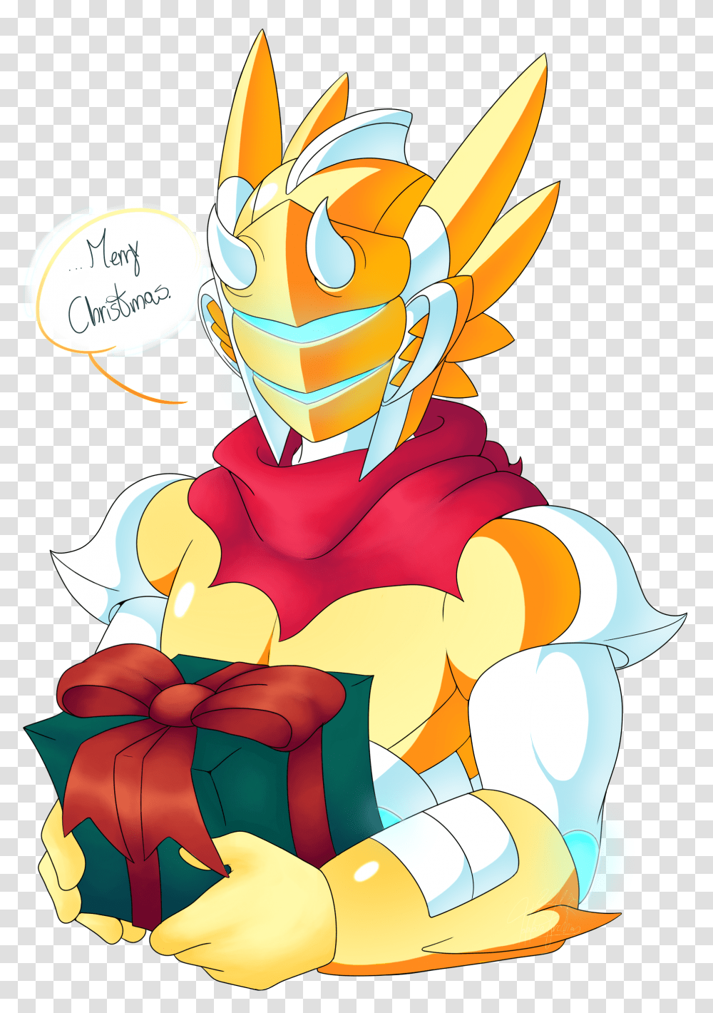 Clip Art Early Merry Christmas From Brawlhalla Artemis And Orion, Comics, Book Transparent Png