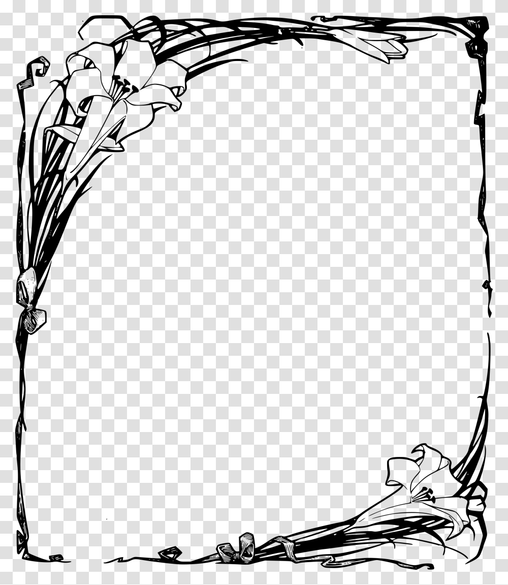 Clip Art Easter Lilies, Gray, World Of Warcraft Transparent Png
