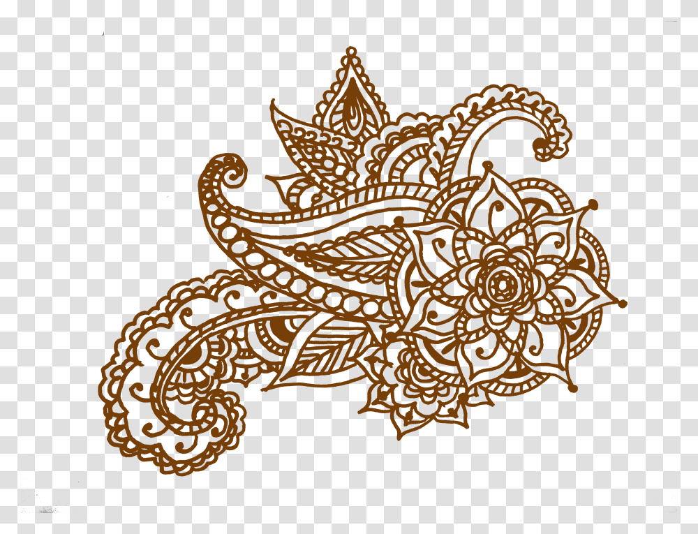 Clip Art Easy Designs Small For Mehndi Design, Pattern, Paisley, Henna Transparent Png