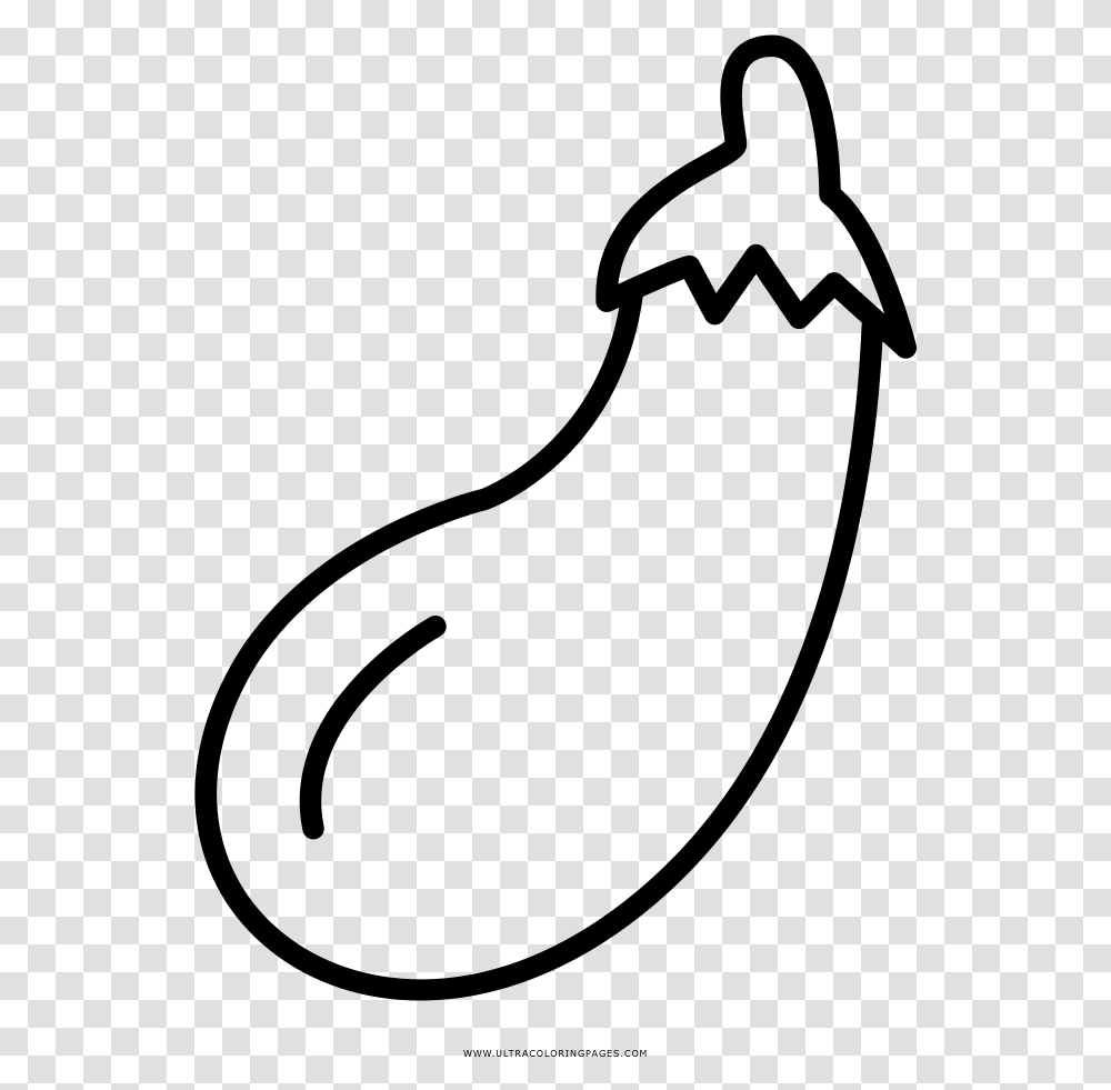 Clip Art Eggplant Clipart Black And White Colouring Pictures Of Brinjal, Gray, World Of Warcraft Transparent Png