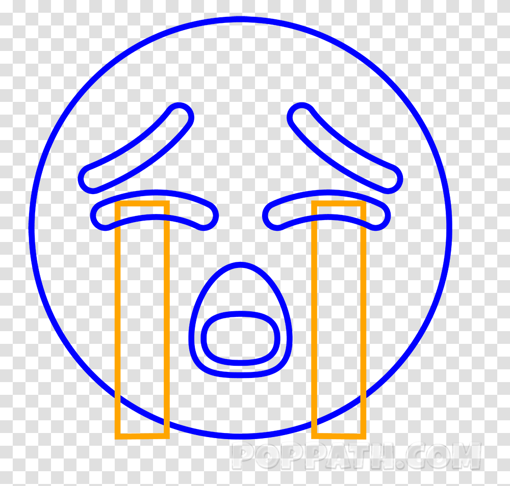 Clip Art Emoji Drawing Tears Clip Horizon Observatory, Light, Alphabet, Neon Transparent Png