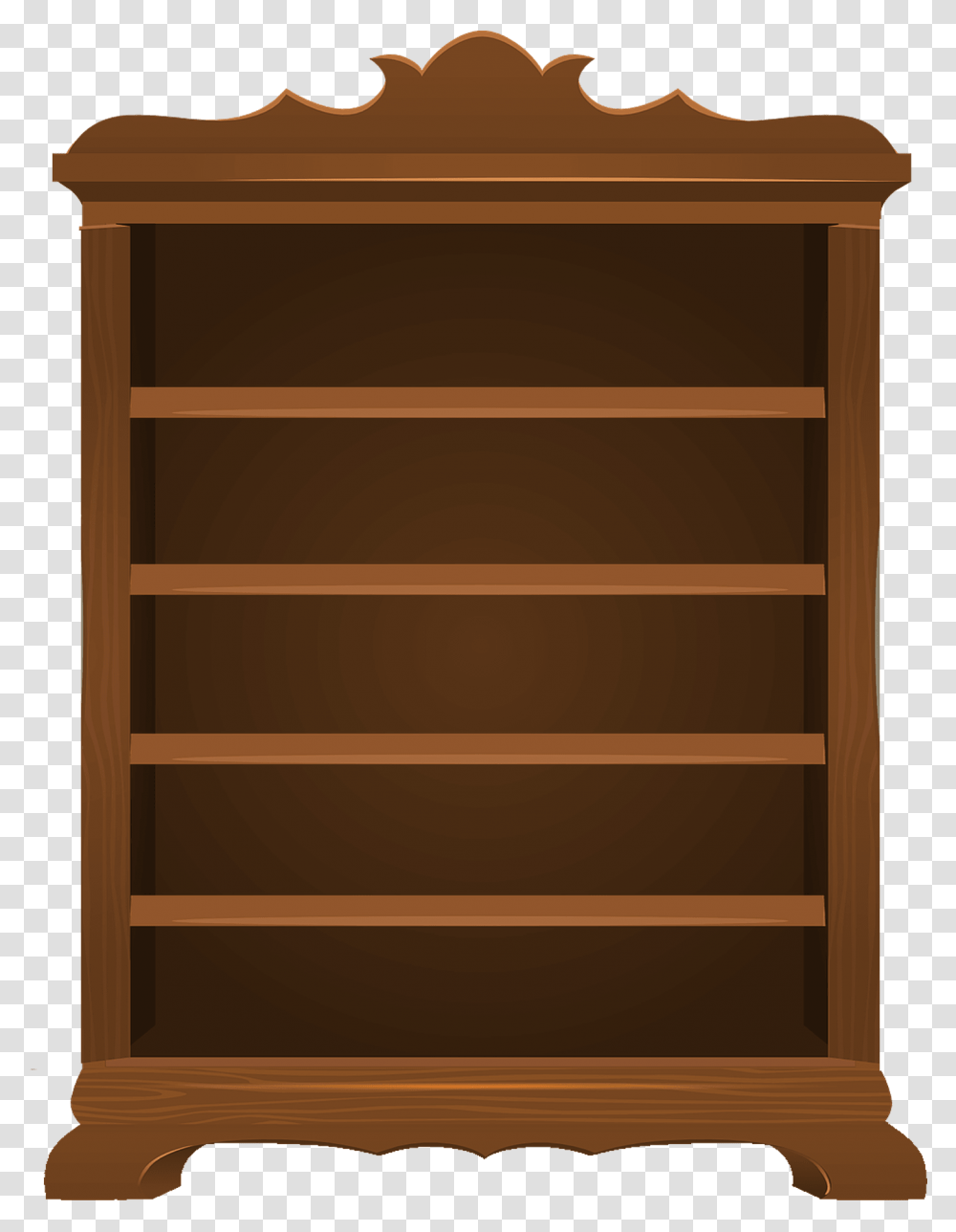 Clip Art Estante, Furniture, Cupboard, Closet, Bookcase Transparent Png