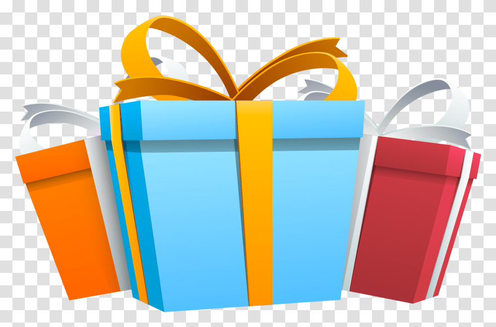 Clip Art Exploding Gift Box Confetti Birthday Gifts Packs In, Shopping Bag, Basket, Bucket, Shopping Basket Transparent Png