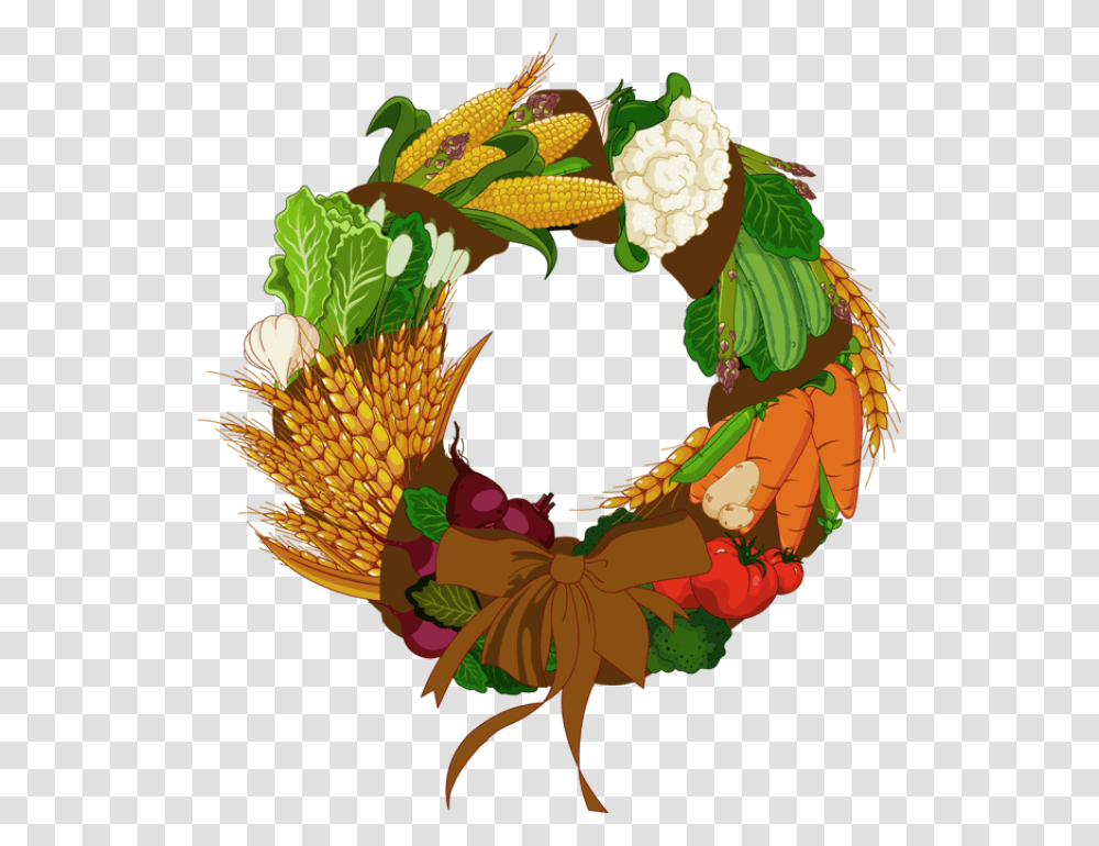 Clip Art Fall Pumpkins And Leaves, Plant, Pineapple, Fruit Transparent Png