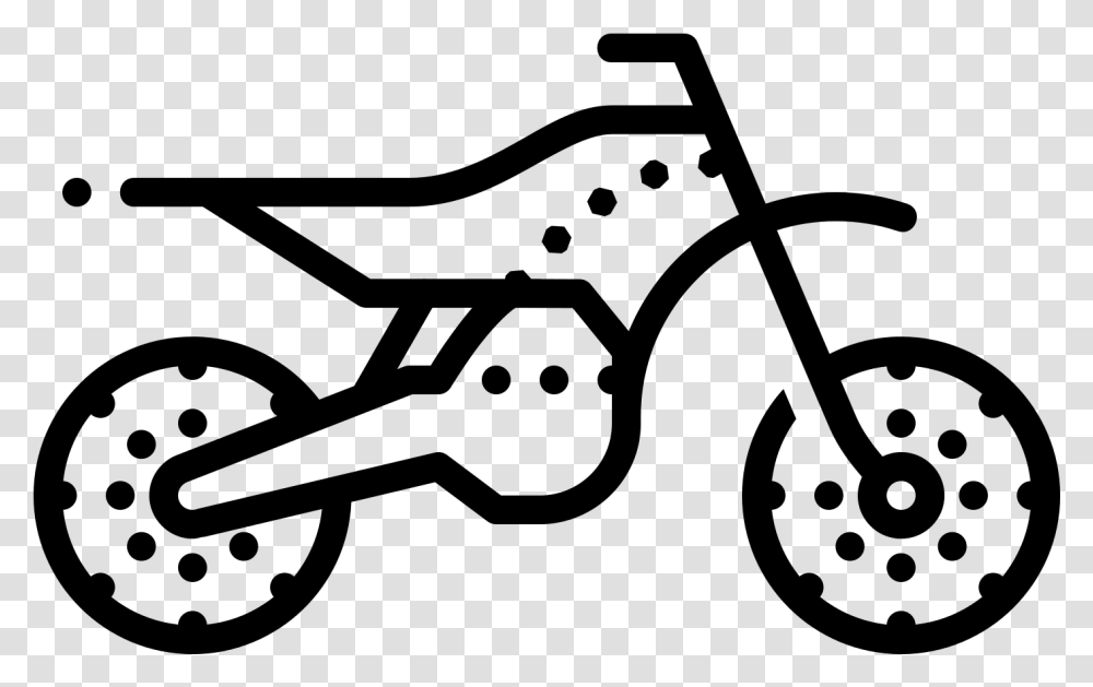 Clip Art Fast Motorcycle Offroad Driver Dirt Bike Icon, Gray, World Of Warcraft Transparent Png
