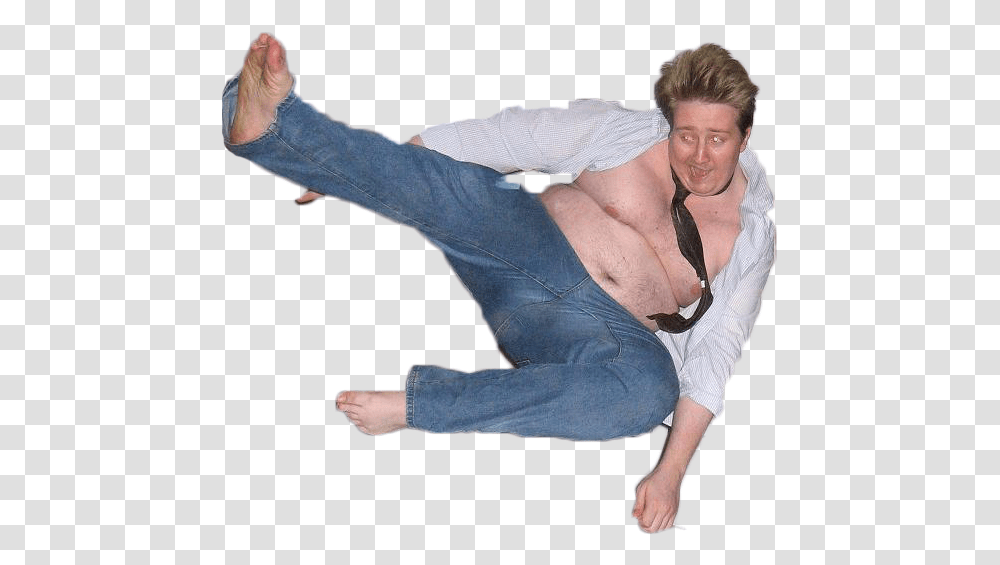 Clip Art Fat Guy Selfie, Pants, Person, Jeans Transparent Png