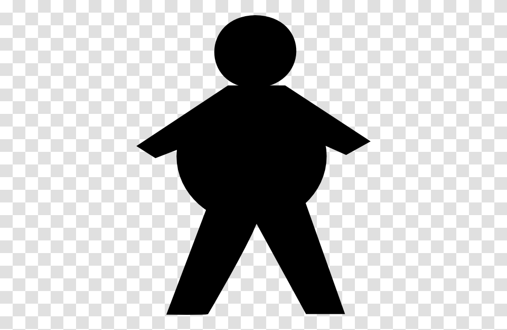 Clip Art Fat, Silhouette, Stencil, Person Transparent Png