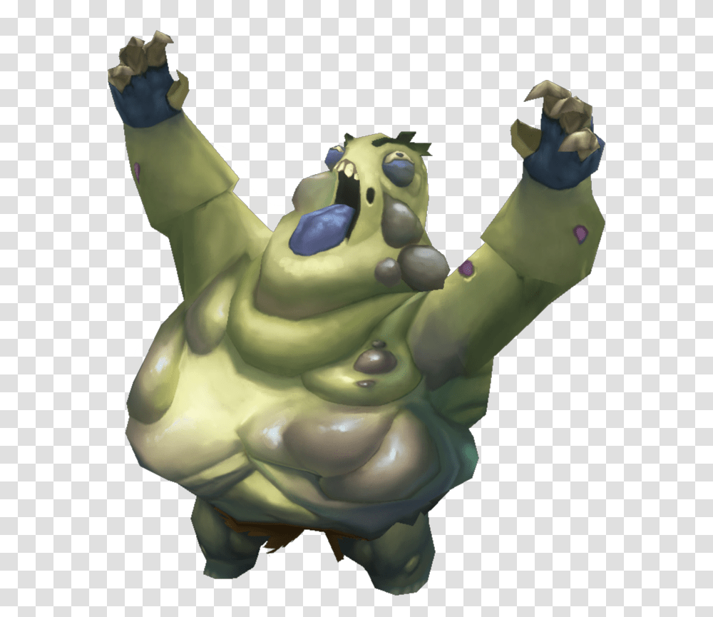 Clip Art Fat Zombie Zombie 3d Low Poly, Toy, Figurine, Animal, Wildlife Transparent Png