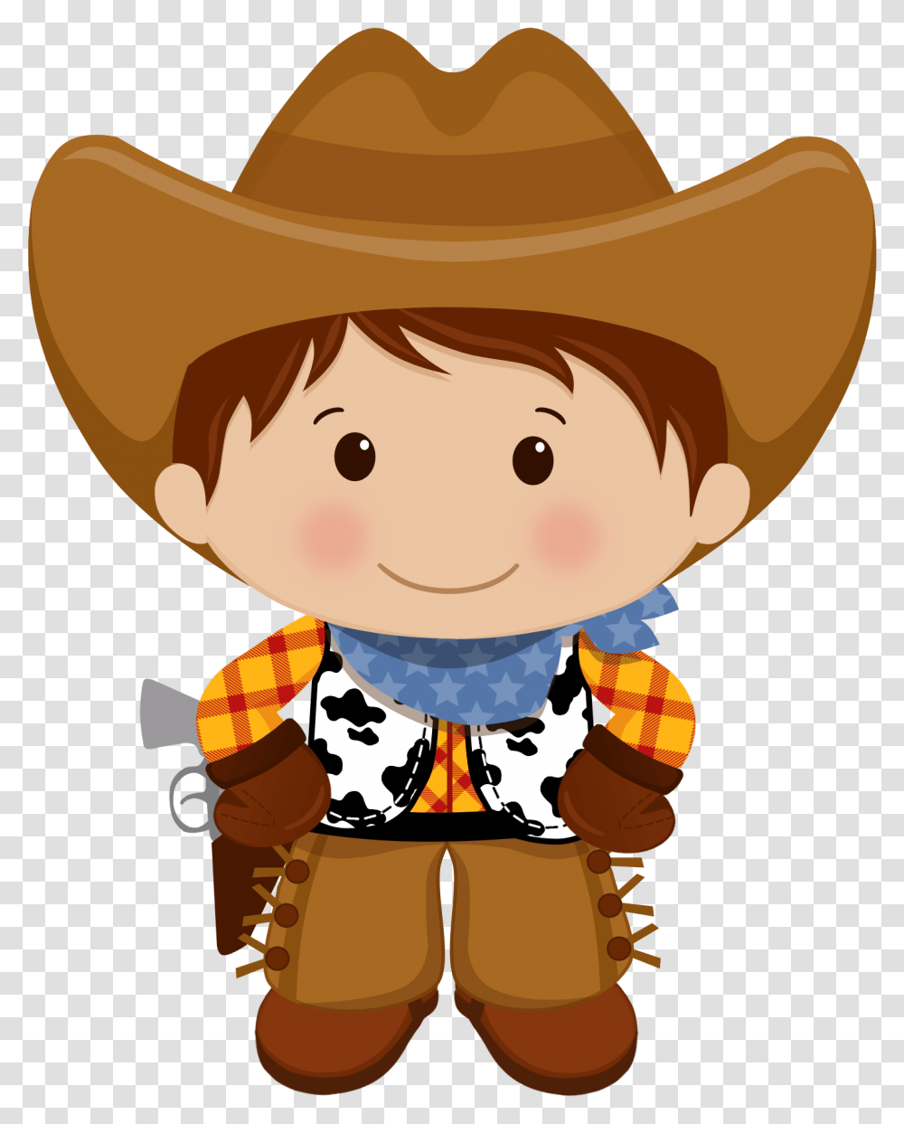 Clip Art Fazendinha Little Cowboy Clipart, Apparel, Cowboy Hat, Toy Transparent Png