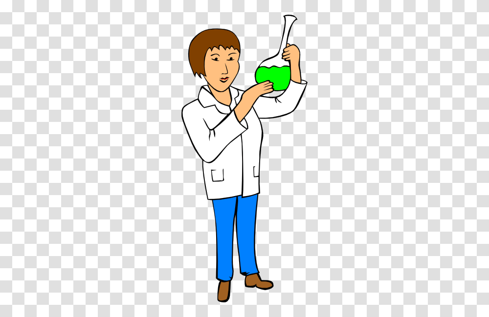Clip Art Female Scientist Clipart, Person, Hand, Horn, Brass Section Transparent Png