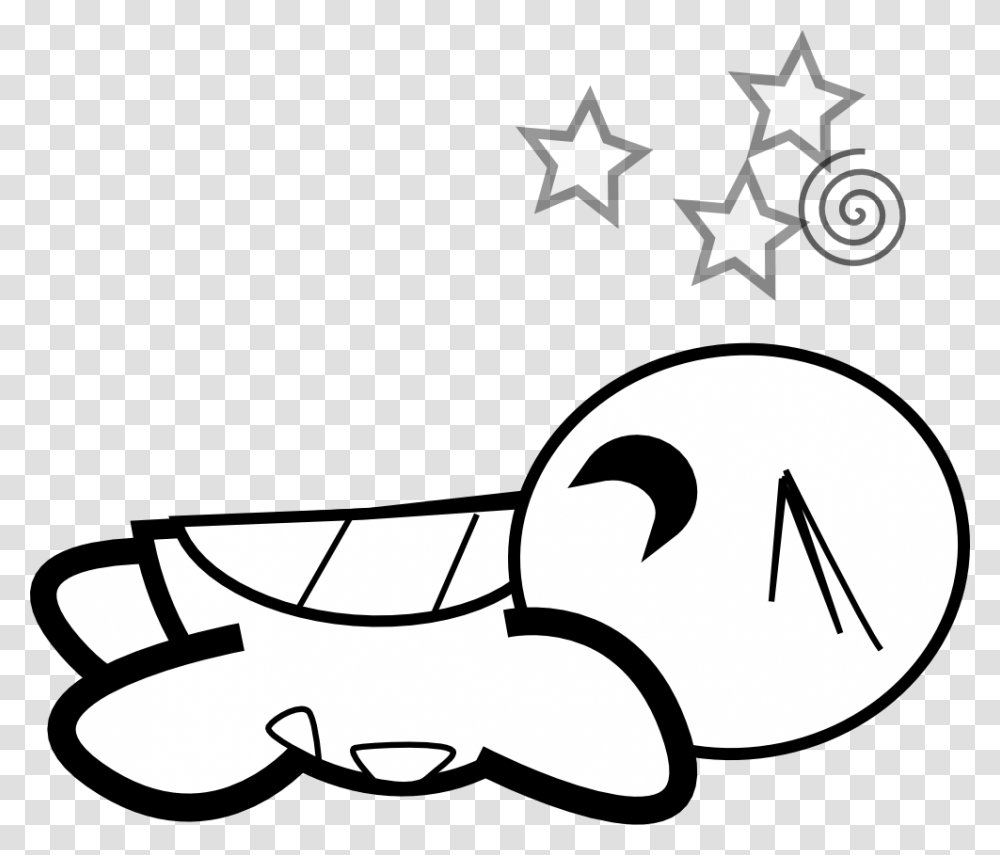 Clip Art Feraliminal Turtle Stunned Black White, Stencil, Star Symbol, Sunglasses Transparent Png